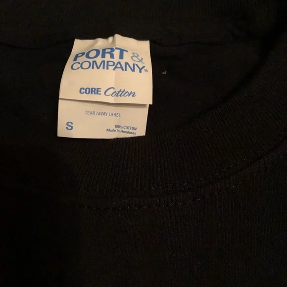 Black cotton short sleeve “Straight outta the library” t-shirt - Picture 3 of 3